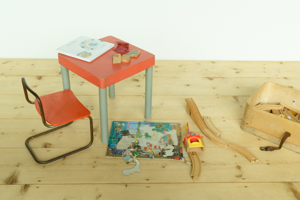 北欧家具 フィンランド製 子供用テーブル&チェアセット