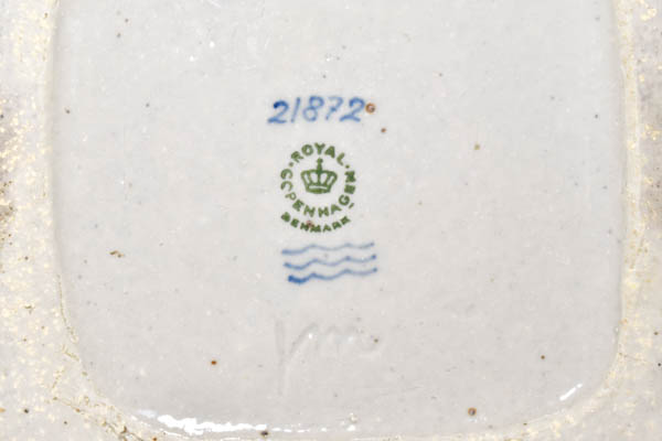 北欧食器 デンマーク Royal Copenhagen Jorgen Mogensen スクエアトレー