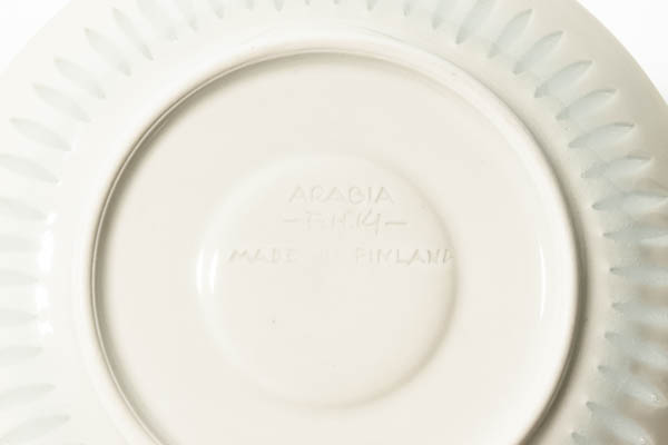 北欧雑貨 Finland ARABIA rice pocelain friedl kjellberg デミタス カップ&ソーサー